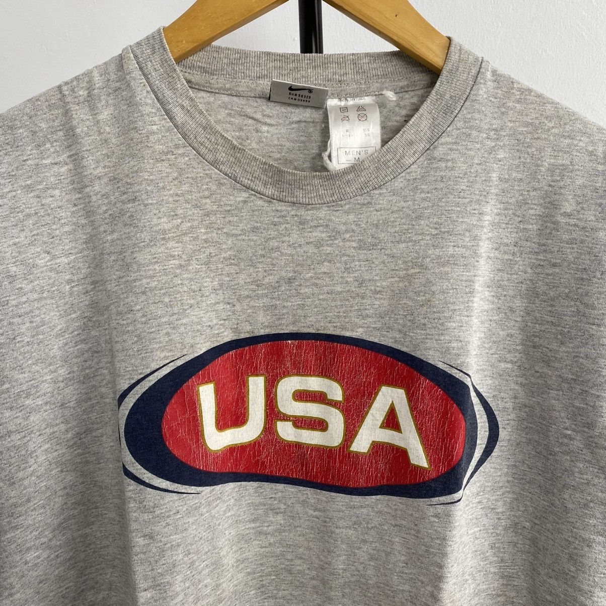 Nike × Vintage Vintage NIKE USA t-shirt Size US M / EU 48-50 / 2 - 4 Thumbnail