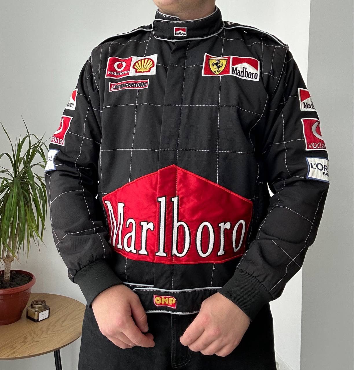 Ferrari × Marlboro Vintage Ferarri Racing Marlboro Black Jacket Size US M / EU 48-50 / 2 - 13 Thumbnail
