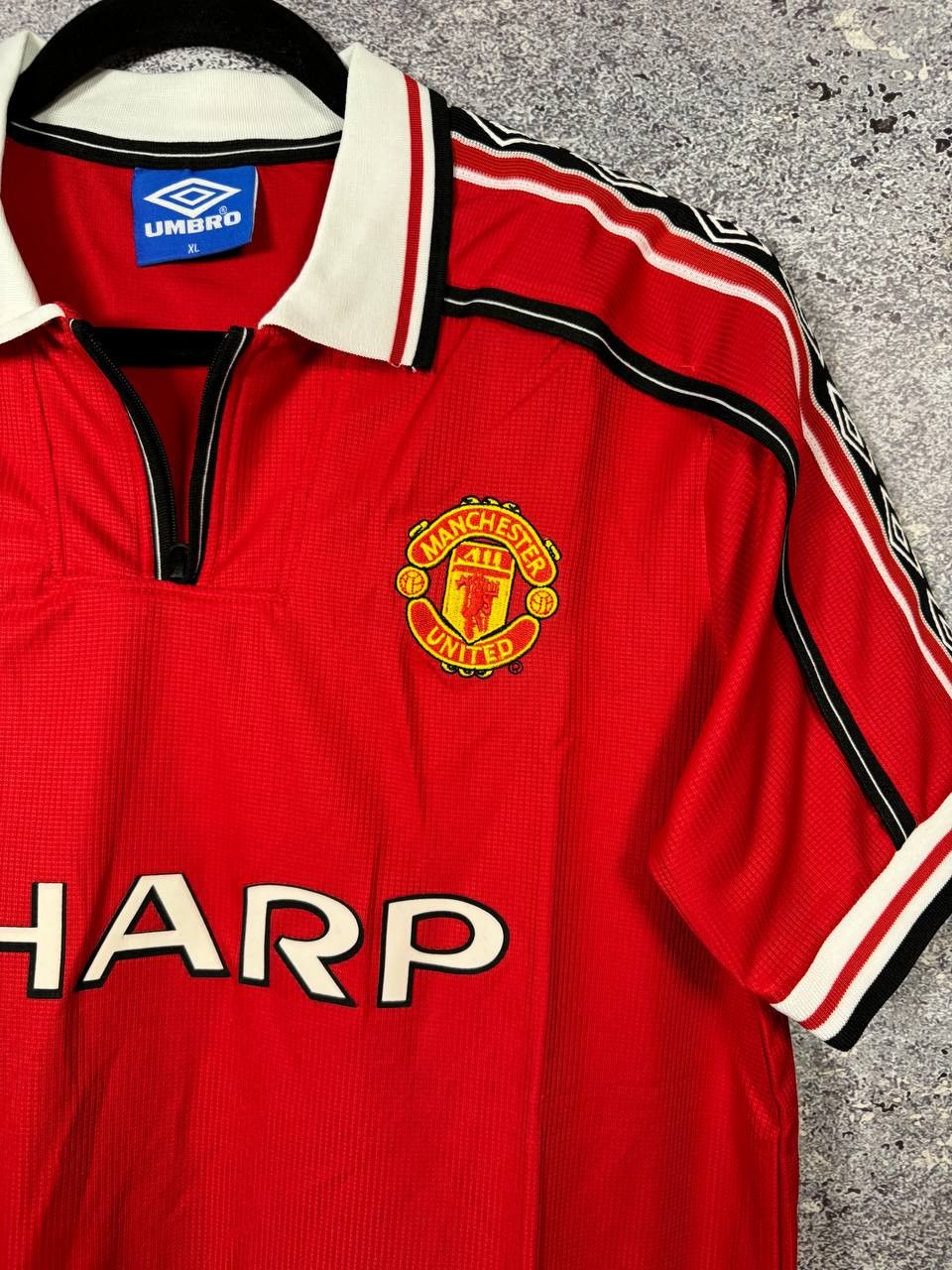 Other 90's Manchester United 1998 Fan Soccer Jersey Size US L / EU 52-54 / 3 - 7 Thumbnail