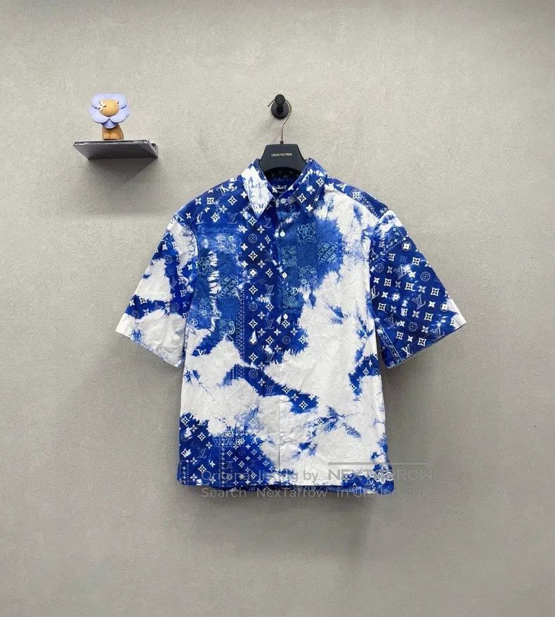 Louis Vuitton Louis Vuitton Tie-dyed cashew flower logo printed single s Size US M / EU 48-50 / 2 - 1 Thumbnail