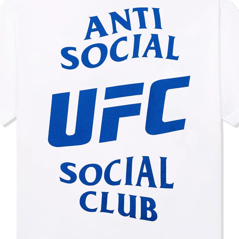 ASSC X UFC Self-Titled Tee White Anti Social Social Club