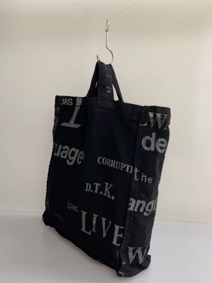 Comme des Garcons Glitter Print Wool Tote Bag Size ONE SIZE - 2 Thumbnail