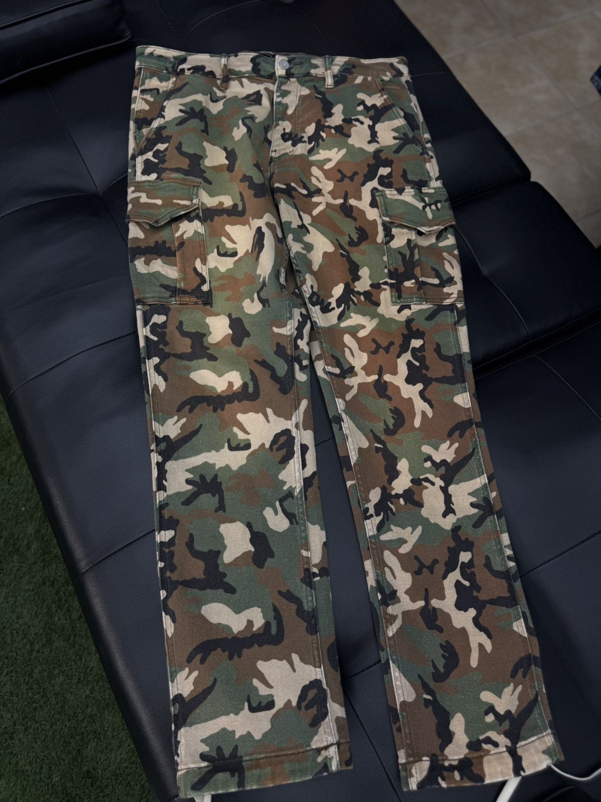 Purple Brand Purple Brand Cargo Camo Pants Size M Pre Owned 🧼 Size US 32 / EU 48 - 4 Thumbnail