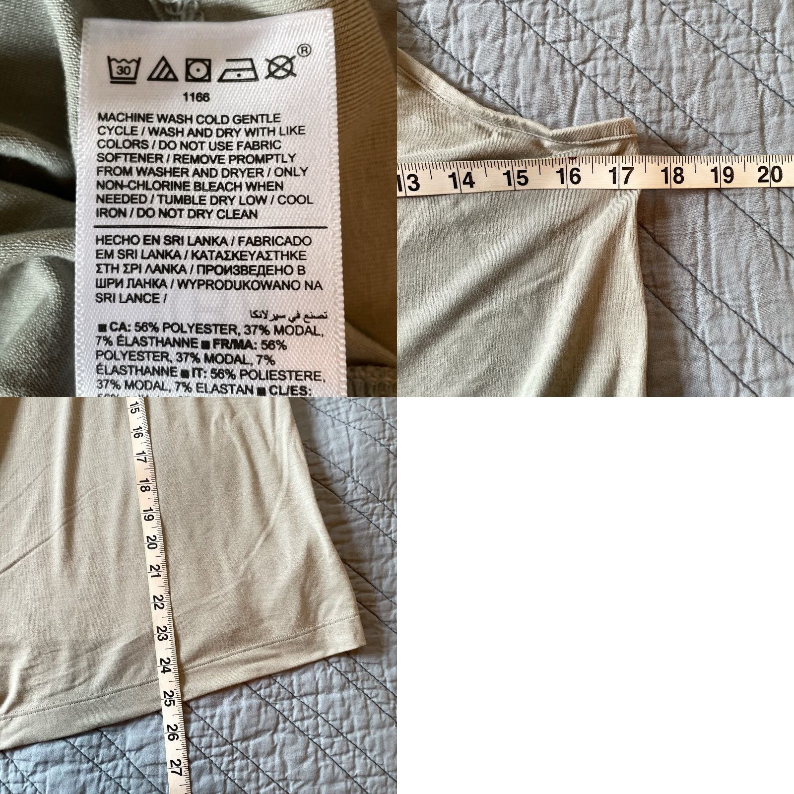 Athleta Athleta Tank Size Small Sage Essence Explore Yoga Fitness Gym Breezy Exercise Size ONE SIZE - 8 Thumbnail