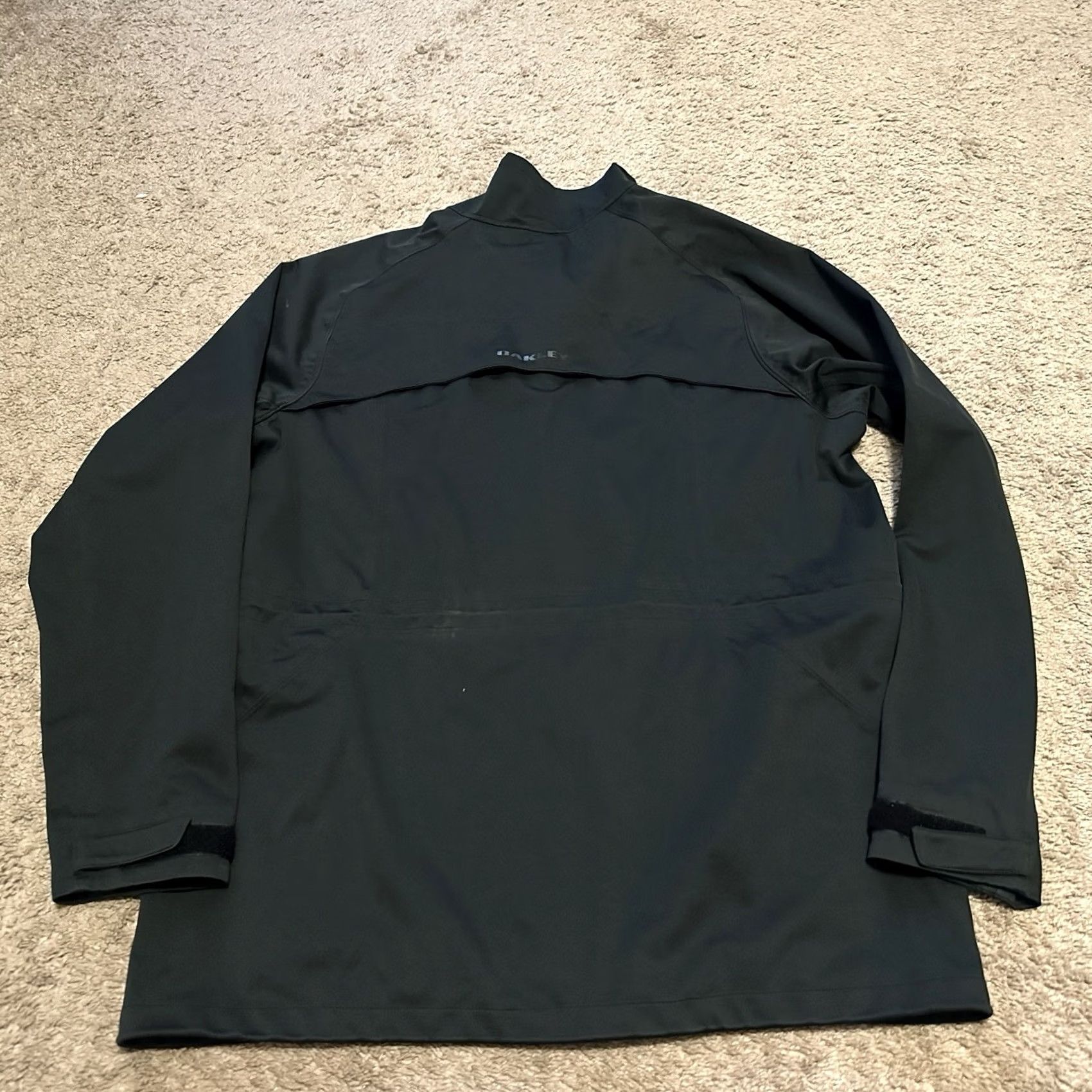 Oakley Oakley Windbreaker Jacket Men XL Full Zip Outdoor Hiking Black Size US XL / EU 56 / 4 - 4 Thumbnail