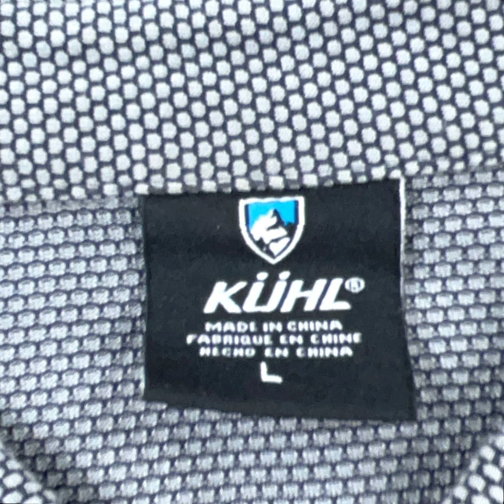 Vintage Kuhl Polo Shirt Large Gray Polo Shirt Gray Kuhl Logo Pockets Outdoors Hiking Sierra Nevada Adult Nike? Size US L / EU 52-54 / 3 - 3 Thumbnail