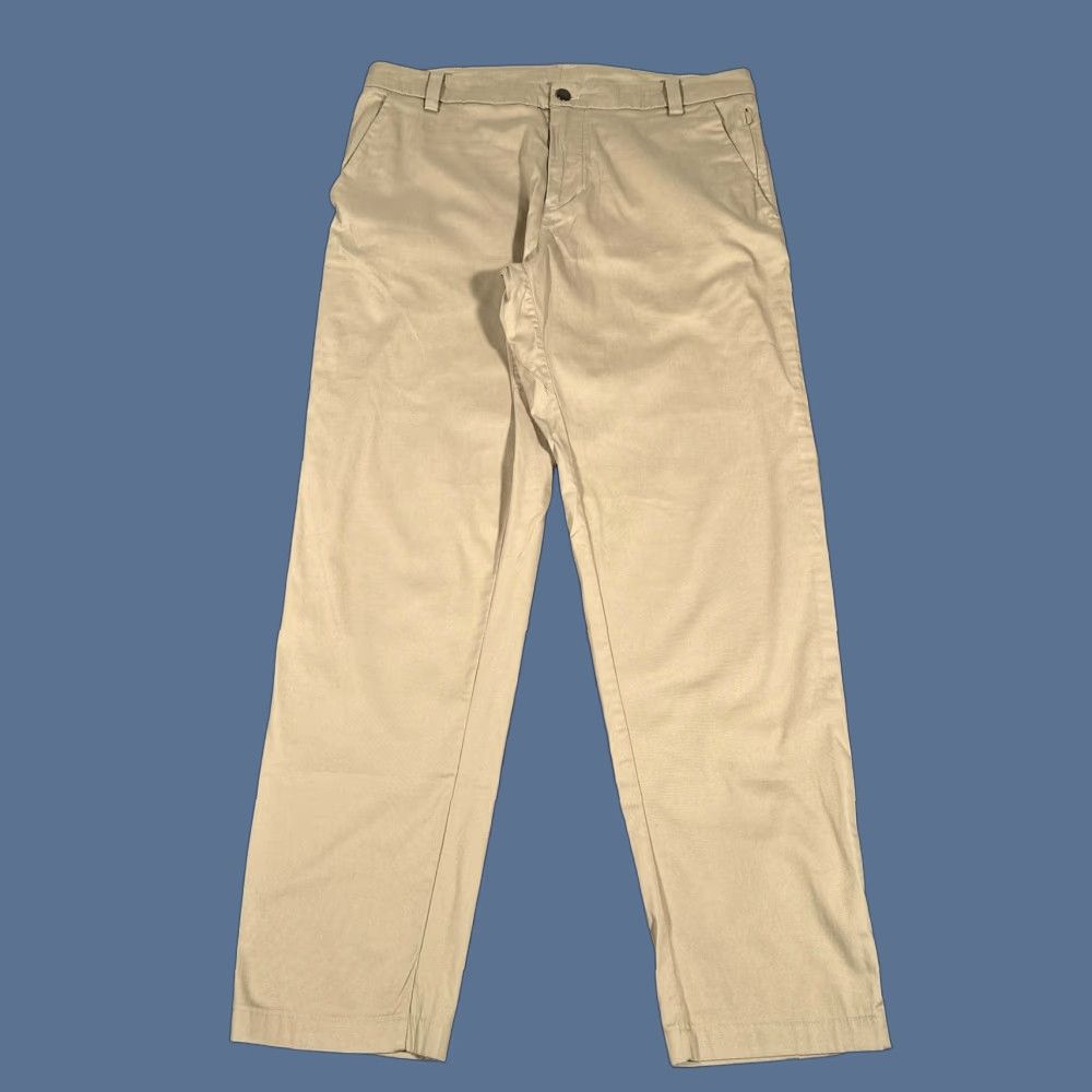 Lululemon VINTAGE? No. Lululemon Men Chino Pants 34 Regular Beige Classic Lean Tapered Flat Front Zip Fly Pockets 30 Inseam Mens Size US 34 / EU 50 - 1 Thumbnail