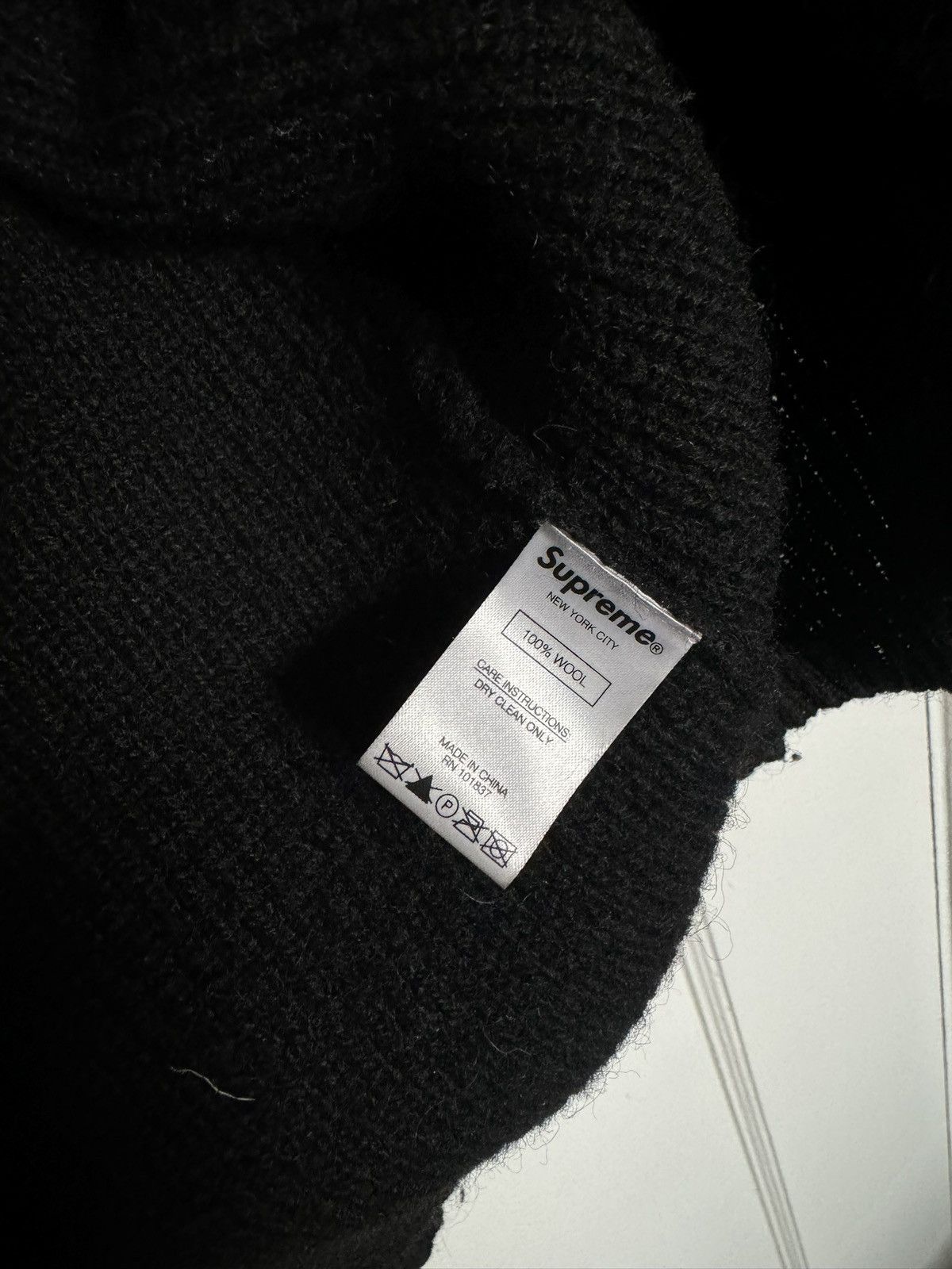 Supreme Brushed wool knit w/ zipper Size US XL / EU 56 / 4 - 3 Thumbnail