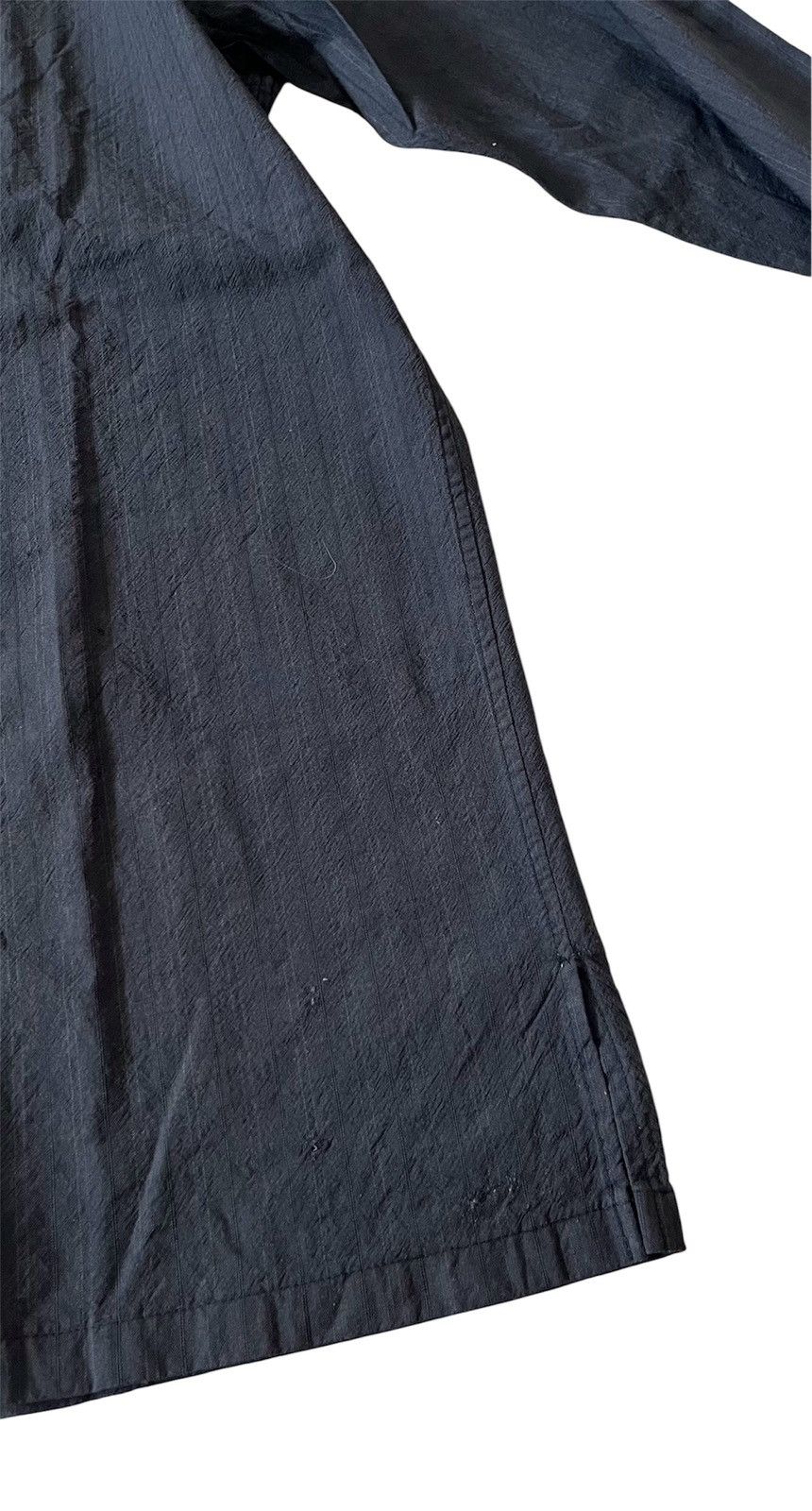 Yohji Yamamoto TAX FREE 🇺🇸 yohji yamamoto y’s for men zip up striped jacket Size US L / EU 52-54 / 3 - 4 Thumbnail