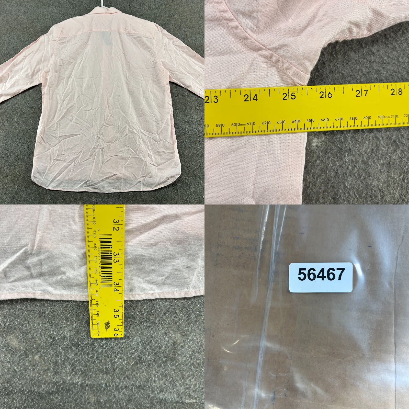 Tommy Hilfiger Tommy Hilfiger Shirt Mens 2XL Pink Button-Up Long Sleeve Solid Stretch Regular Size US XXL / EU 58 / 5 - 8 Thumbnail