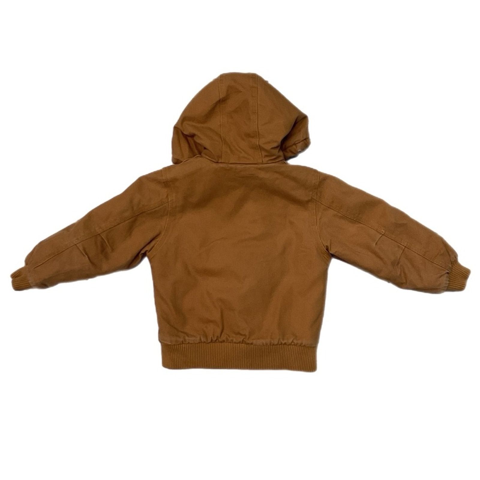 Carhartt Carhartt Khaki Canvas Youth Jacket Size US XXS / EU 40 - 2 Thumbnail