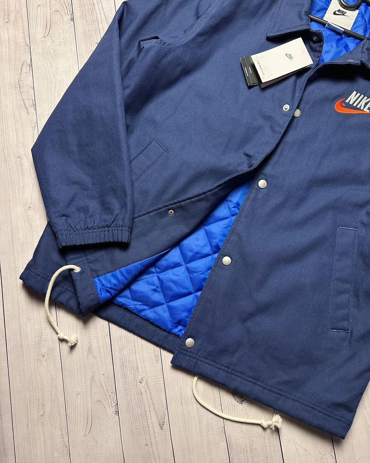 Vintage Vintage Nike jacket coach big logo size M,L Size US M / EU 48-50 / 2 - 6 Thumbnail