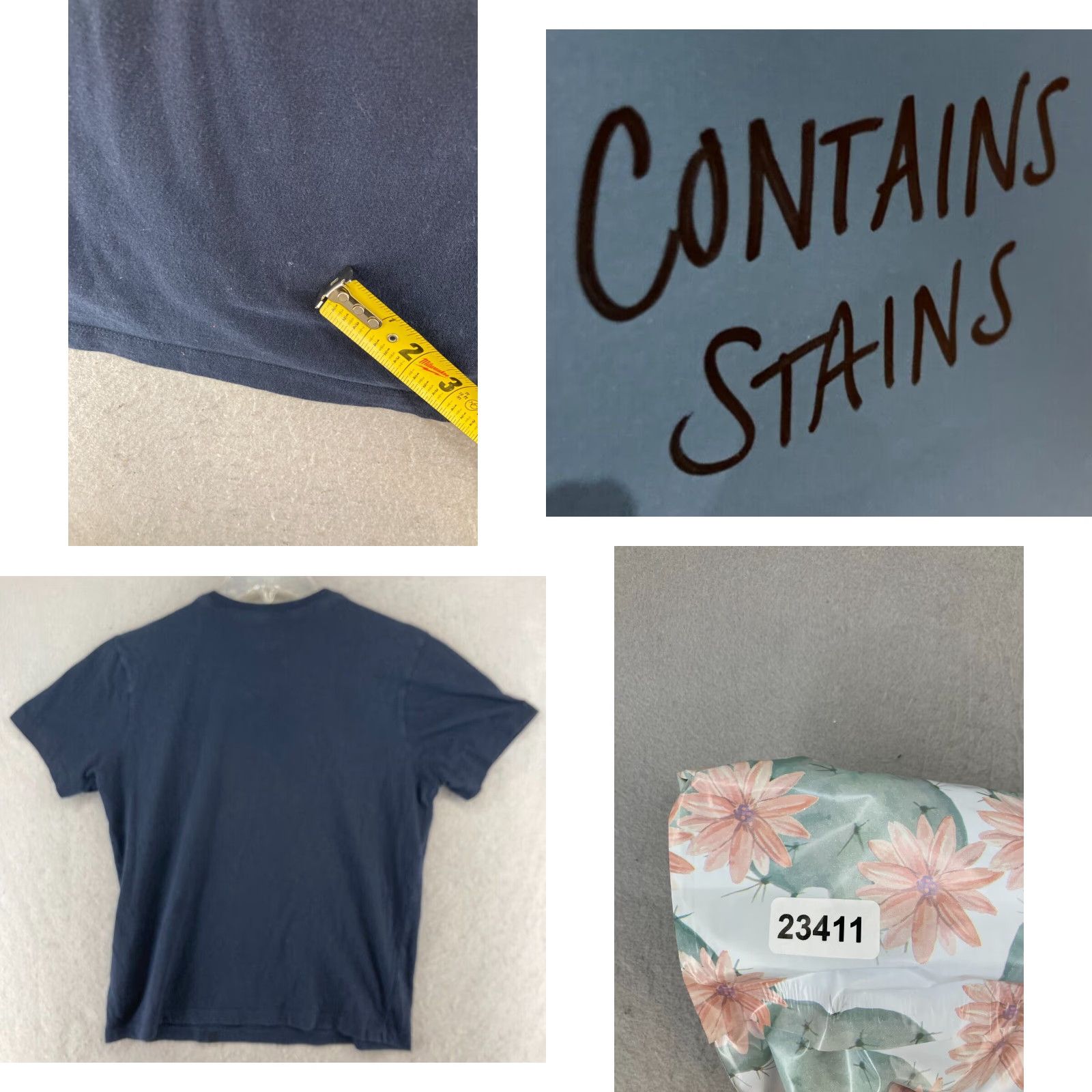 The North Face The North Face Womens TShirt Small Blue Outdoor Logo Spellout Shirt Women Small Blue Outdoor Logo Spellout Size S / US 4 / IT 40 - 8 Thumbnail