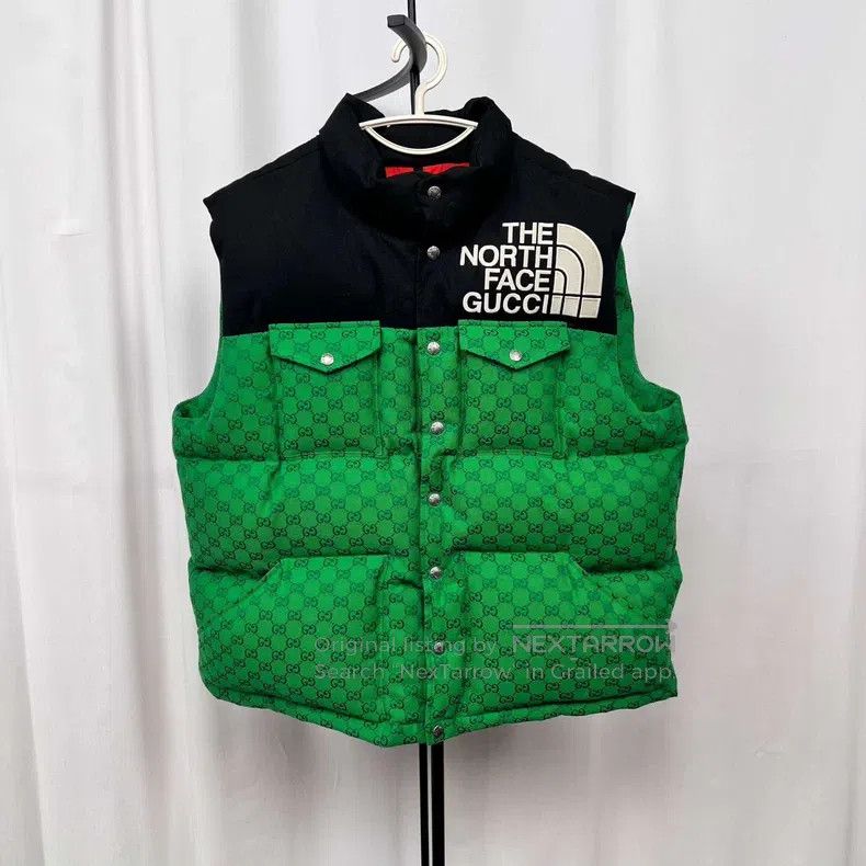 Gucci Gucci Co-branded full-print down vest Size US XL / EU 56 / 4 - 1 Thumbnail