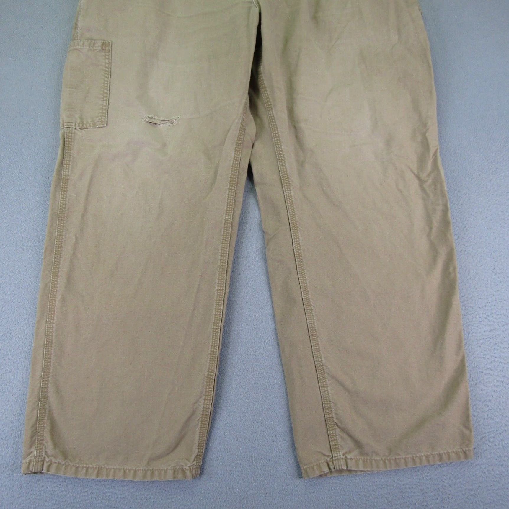 Carhartt Carhartt Pants Mens 42x30 Khaki Dungaree Canvas Work Carpenter 42 Regular Brown Carhartt Mens Pants 90s-Workwear style Size US 41 - 3 Thumbnail