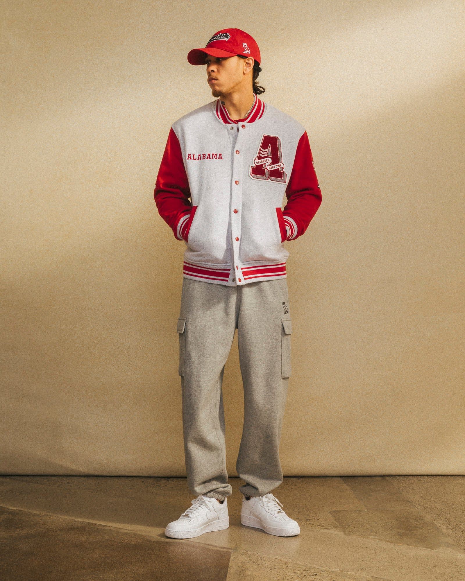 NCAA × October's Very Own OVO x NCAA ALABAMA CRIMSON TIDE VARSITY JACKET BRAND NEW Size US L / EU 52-54 / 3 - 5 Thumbnail