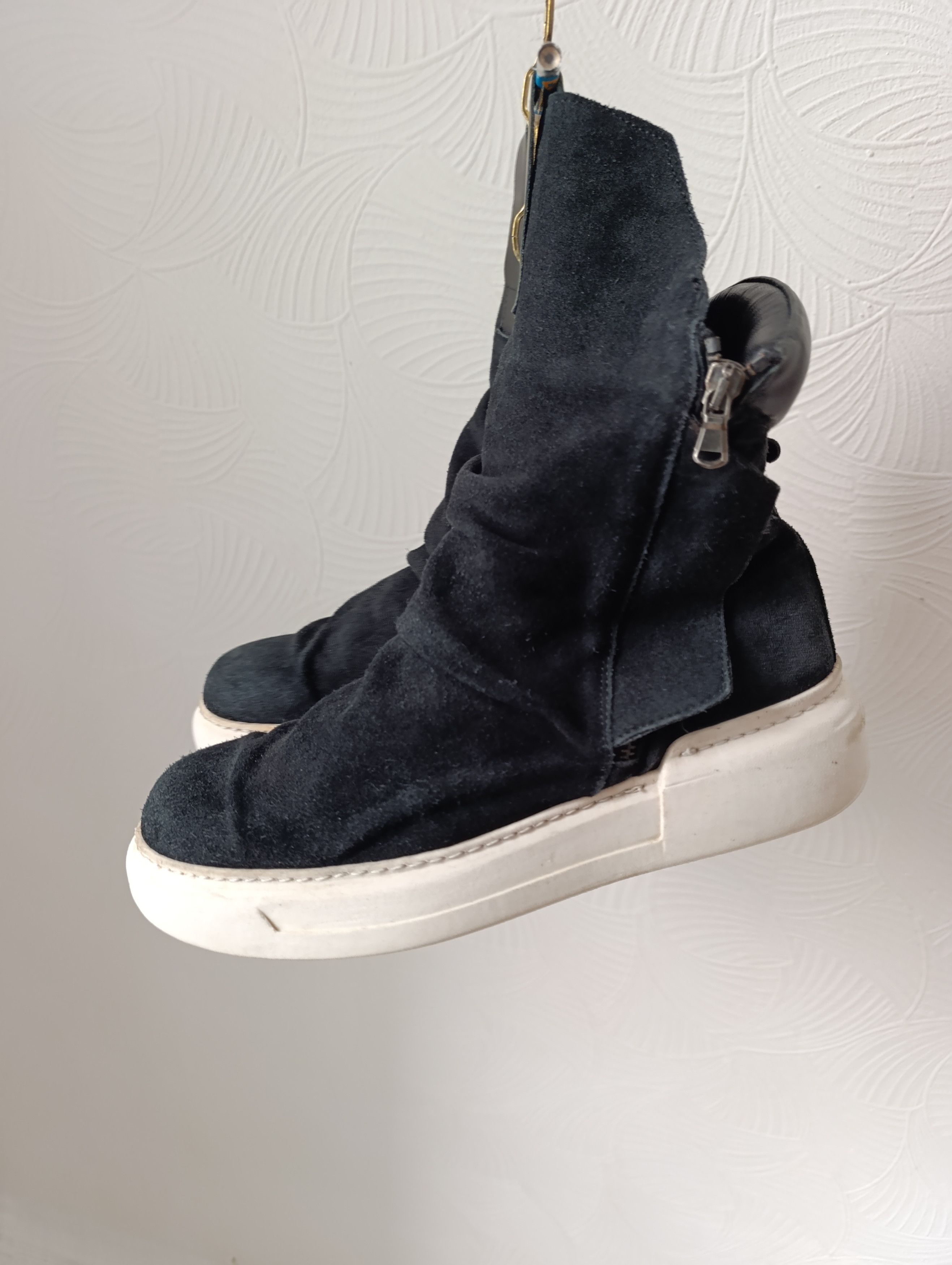 Vintage SAVIOB ARBATO MENS SUEDE HIGT SNEAKERS Size US 9 / EU 42 - 4 Thumbnail