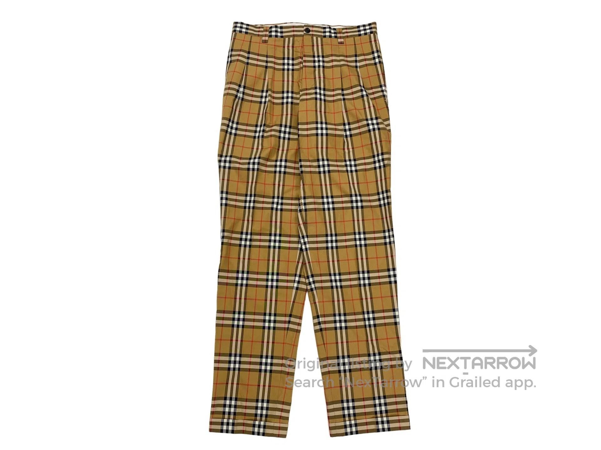 Burberry Burberry Classic Plaid Trousers Size US 32 / EU 48 - 1 Thumbnail
