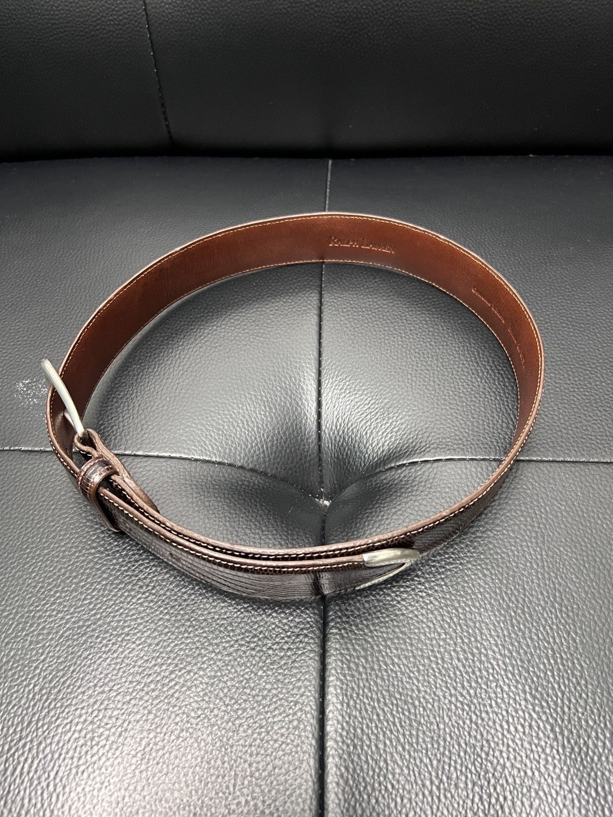 Ralph Lauren Ralph Lauren Vintage Leather Belt Size ONE SIZE - 6 Thumbnail
