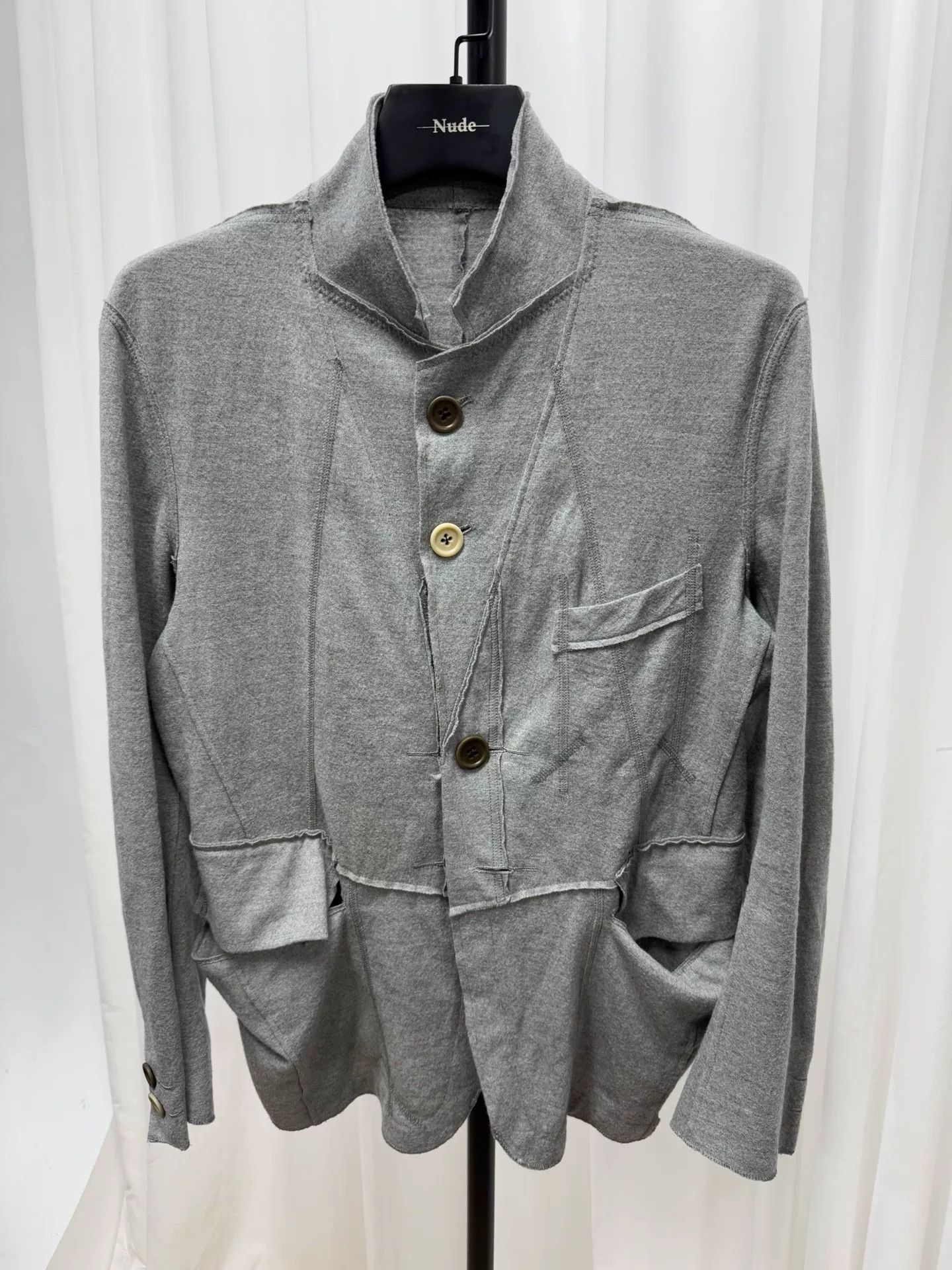 Takahiromiyashita The Soloist. The Soloist Deconstructed Wool Blazer Size US M / EU 48-50 / 2 - 1 Thumbnail