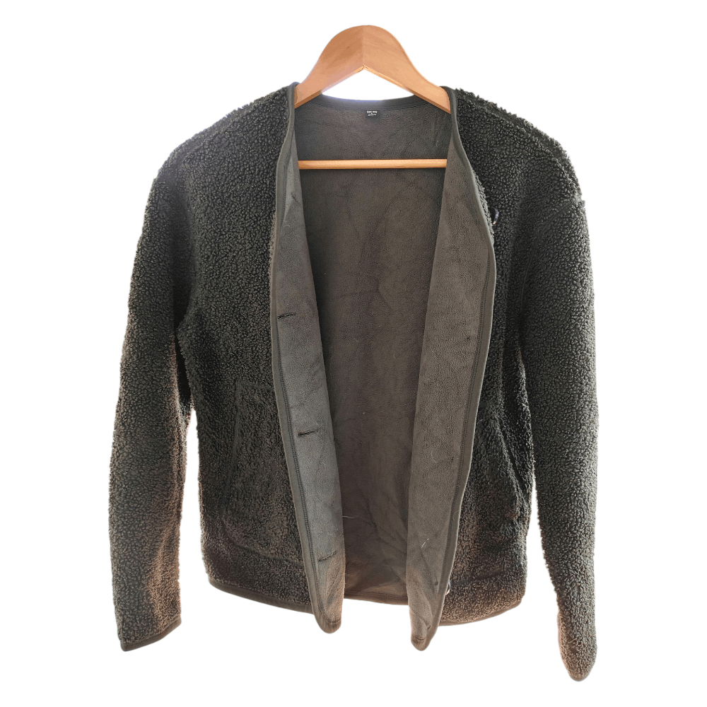 Uniqlo × Vintage Uniqlo Green Sweater -Dark Green Soft Knit Crewneck Size [L] Size L / US 10 / IT 46 - 7 Thumbnail