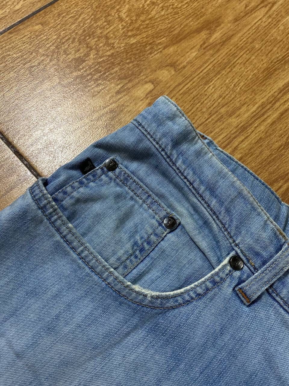 Trussardi × Vintage Vintage Short Denim Trussardi Flared Style Double Waist Size US 32 / EU 48 - 20 Thumbnail