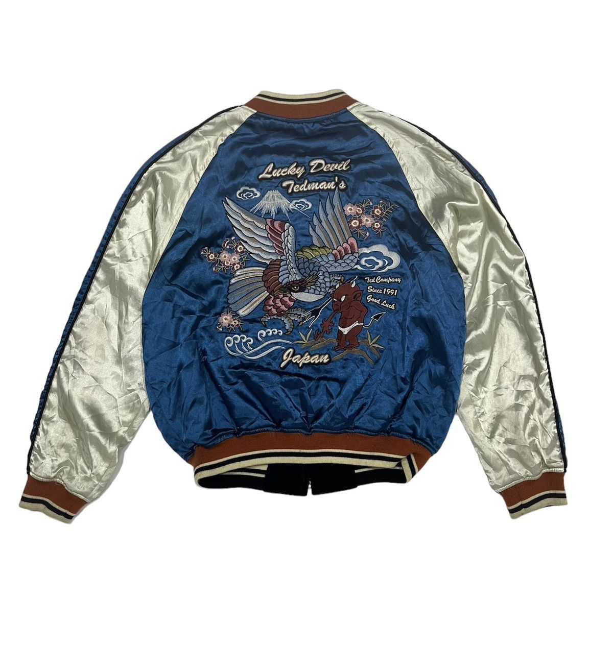 Japanese Brand × Tedman Vintage Double Sided Tedman Company Sukajan embrodery Jacket Size US M / EU 48-50 / 2 - 3 Thumbnail