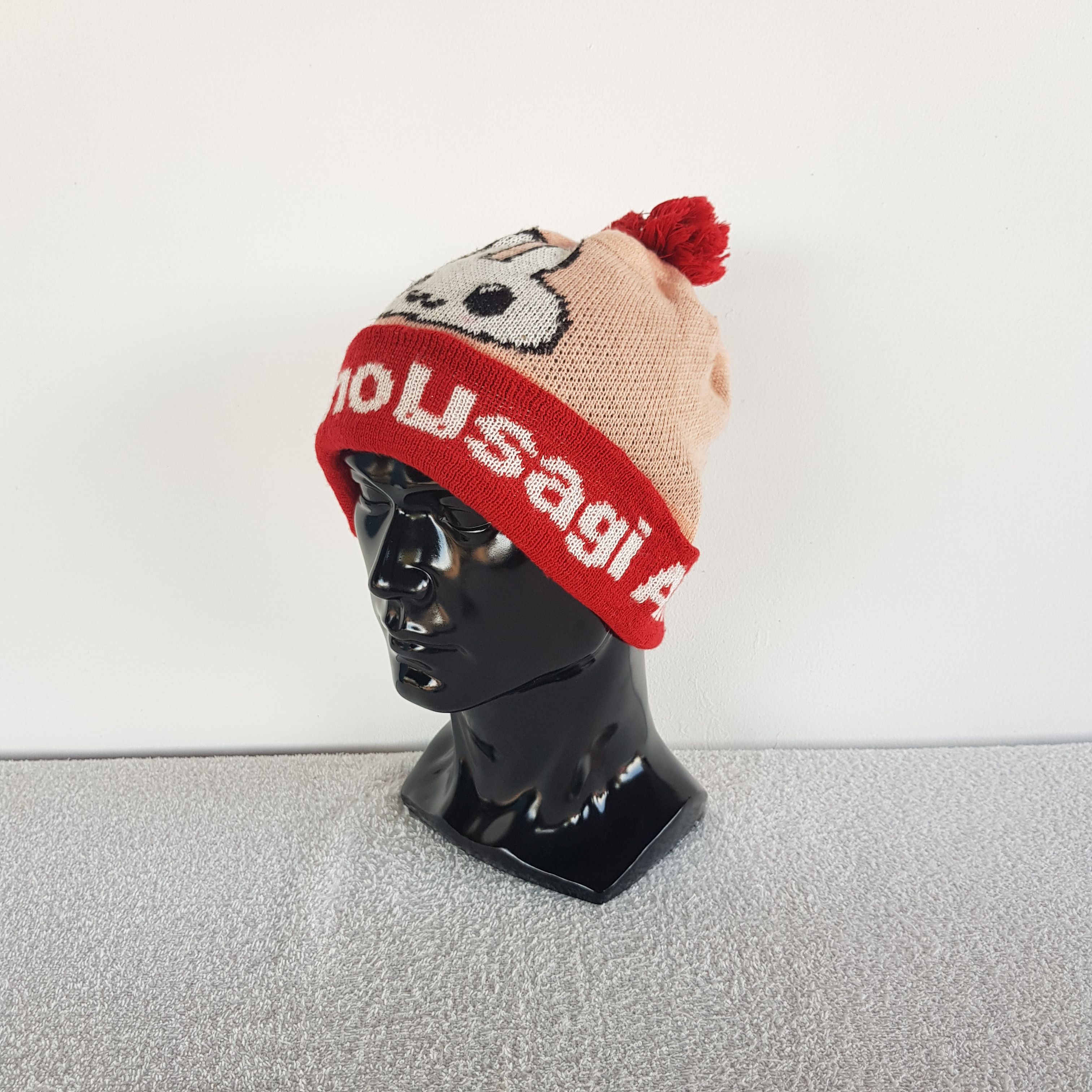 Anime Vintage Y2K Amino Usagi Beanie Pom Pom Snow Caps San X Hats Size ONE SIZE - 1 Thumbnail