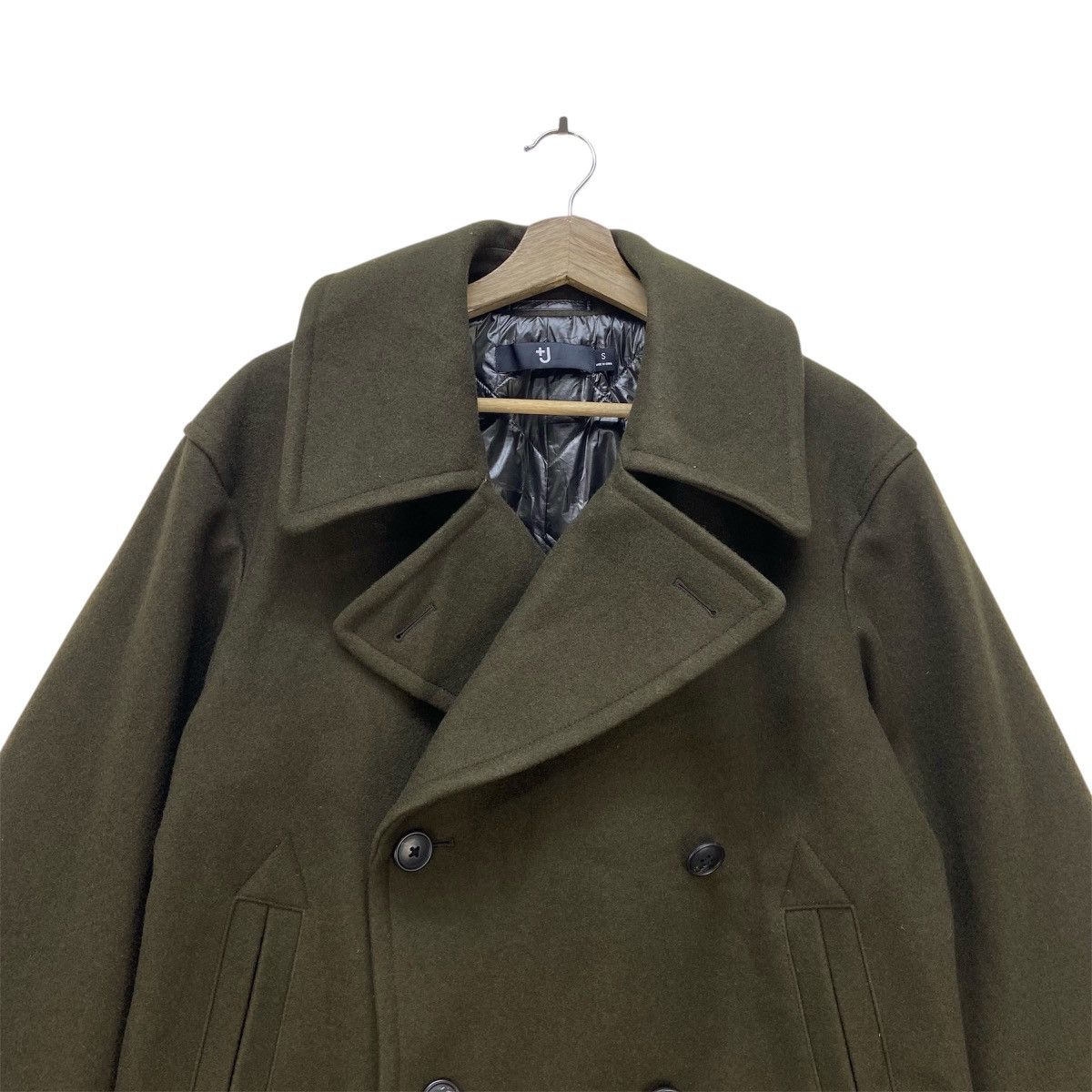 Jil Sander × Uniqlo Jil Sander X Uniqlo Double Breasted Heavy Wool Coat Size US S / EU 44-46 / 1 - 2 Thumbnail