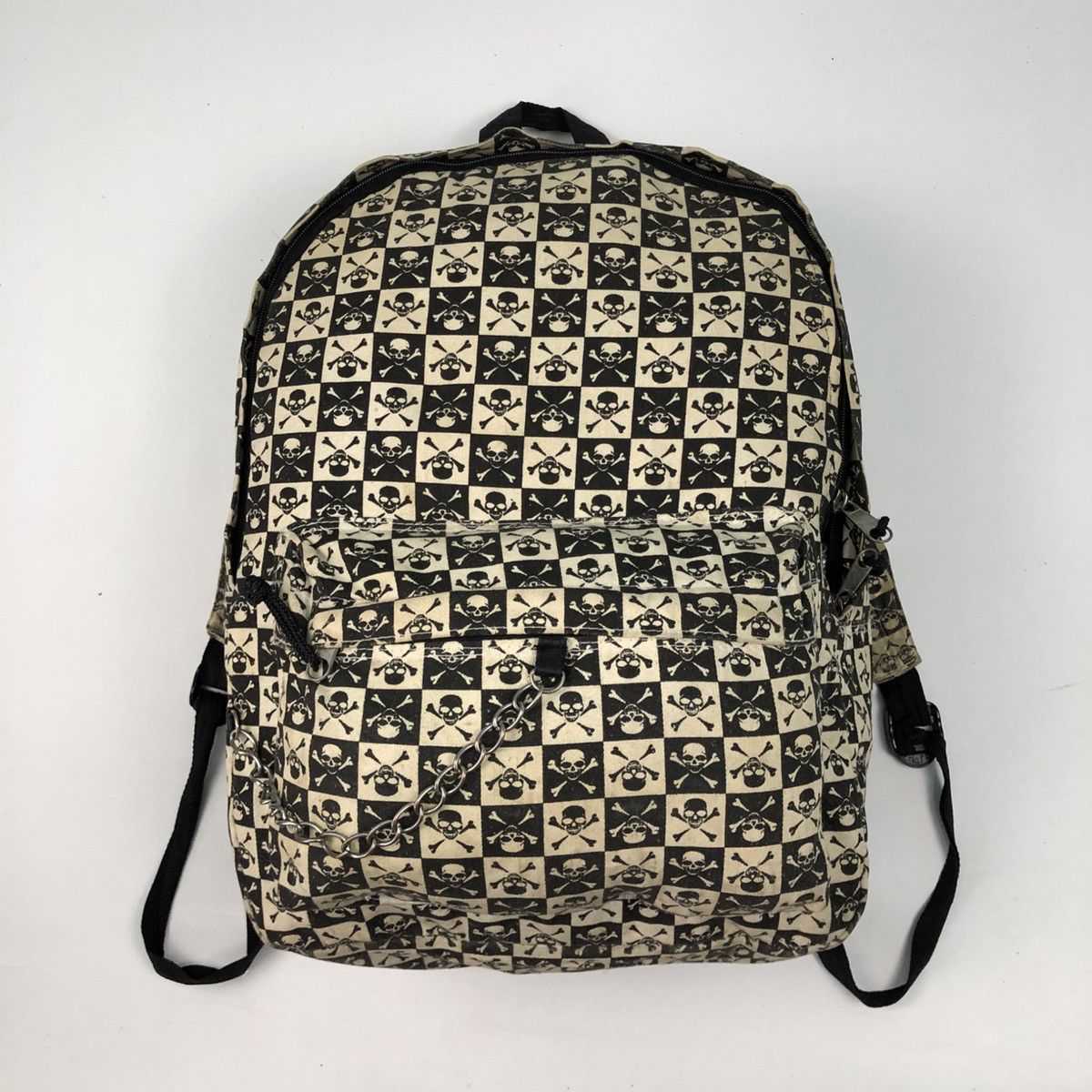 Japanese Brand SKULL FULL PRINTED LOGO BACKPACK Size ONE SIZE - 1 Thumbnail