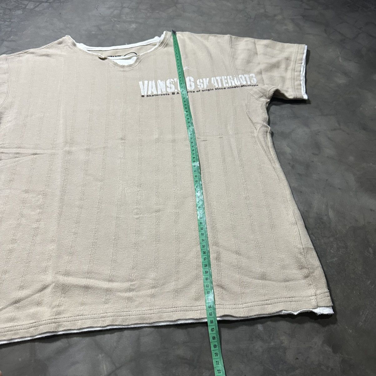Vans VINTAGE VANS T-SHIRT DOUBLE LAYER SKATEROOTS 66 Size US M / EU 48-50 / 2 - 10 Thumbnail