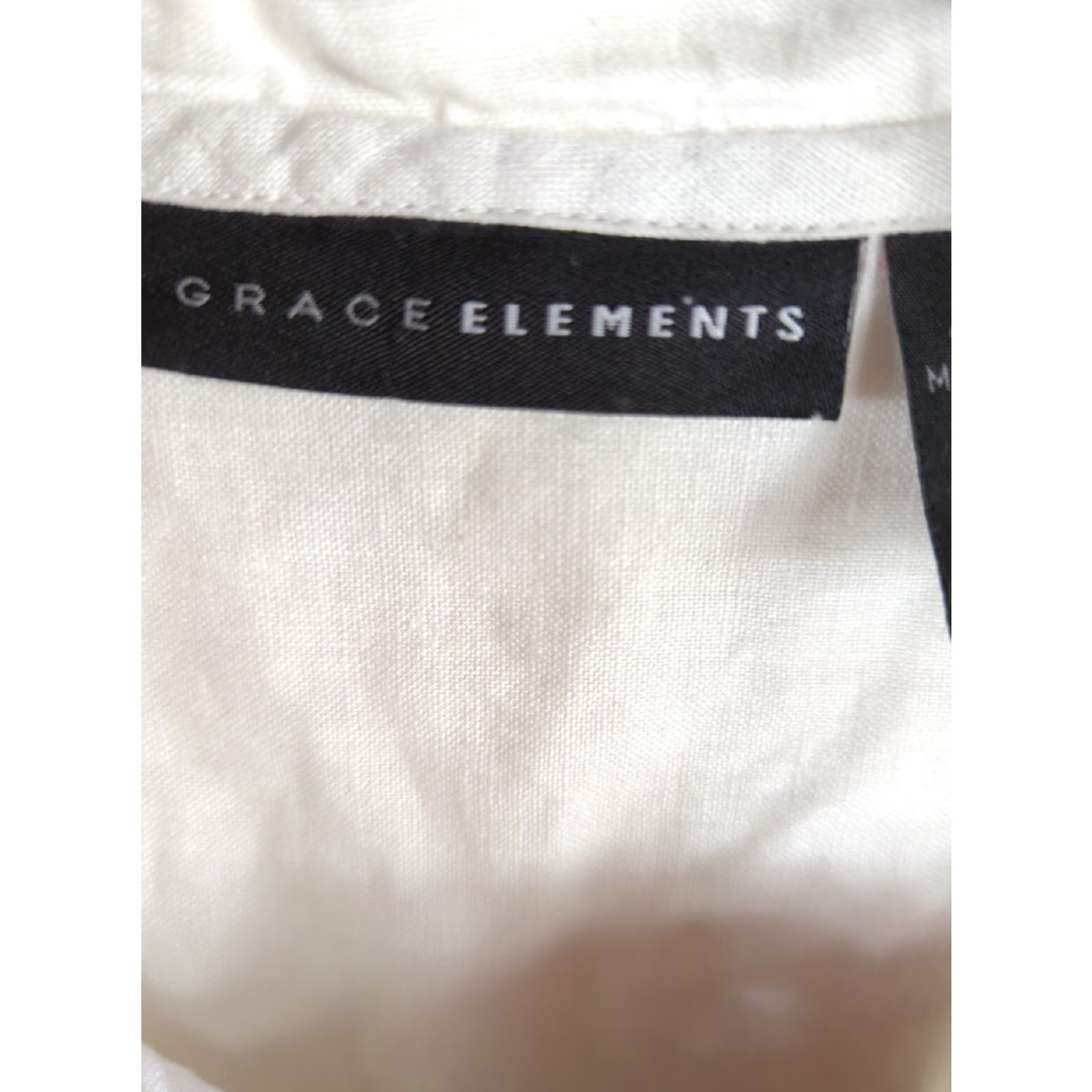 Vintage Grace Elements Light Jacket Women's 8 Linen White 3/4 Sleeve Blazer Cottagecore Blazer Women 8 White 3/4 Sleeve Jacket Size M / US 6-8 / IT 42-44 - 7 Thumbnail