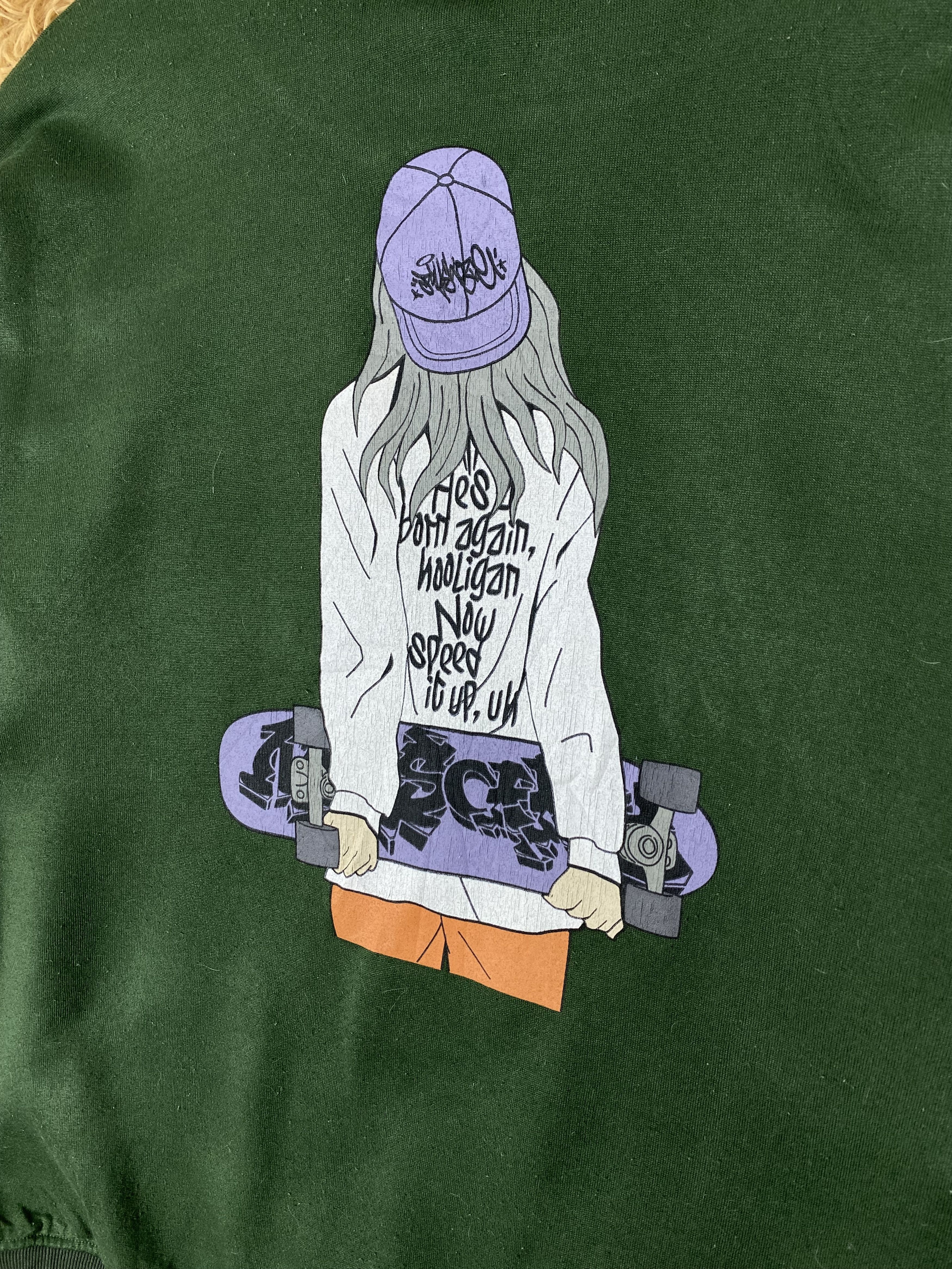 Japanese Brand Vintage Japanese Brand Skate Sweatshirts PS0081 Size US L / EU 52-54 / 3 - 5 Thumbnail