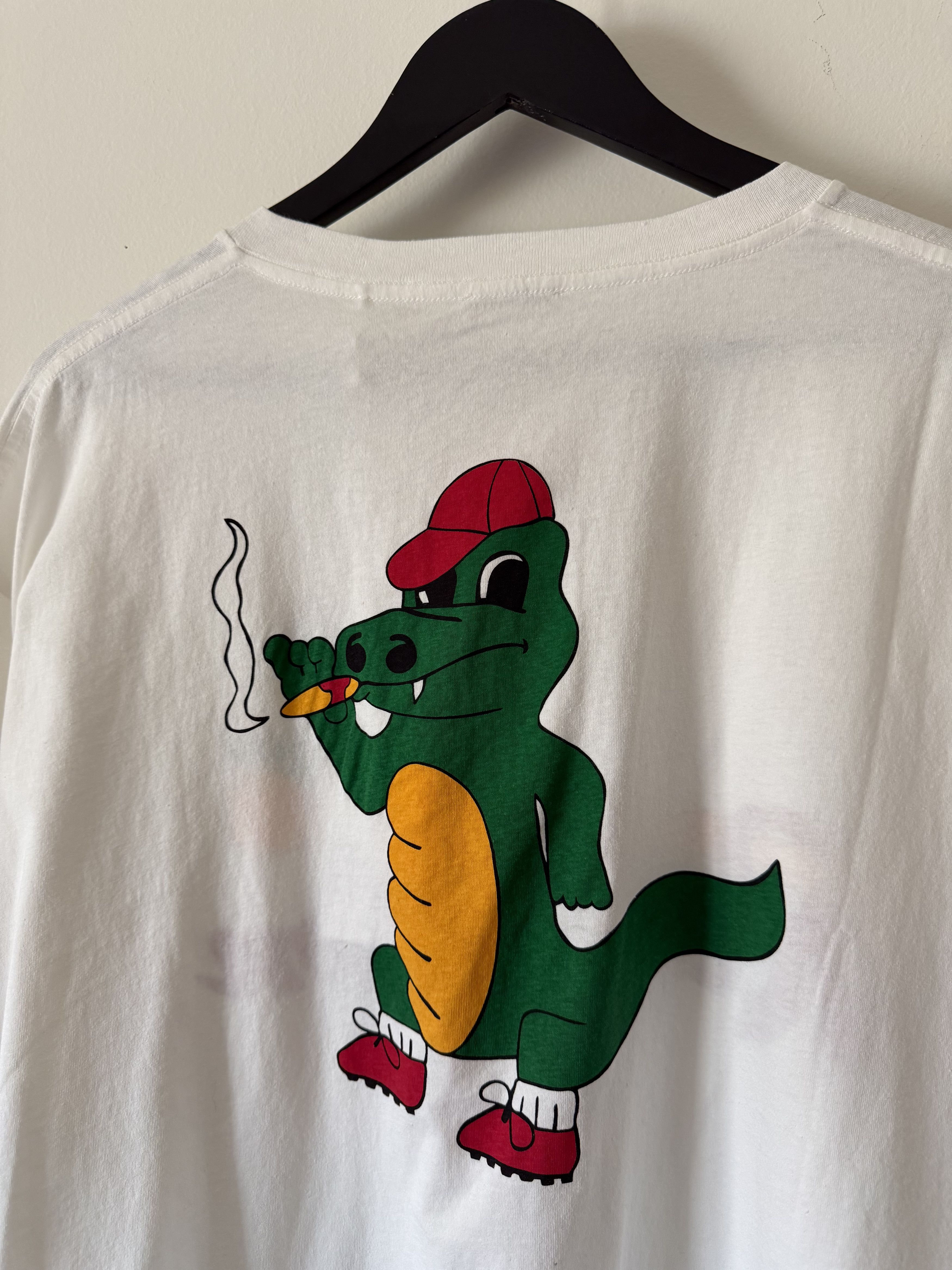 Bode Bode Reptile Rec Baseball Tee in Cream Size US XXL / EU 58 / 5 - 6 Thumbnail