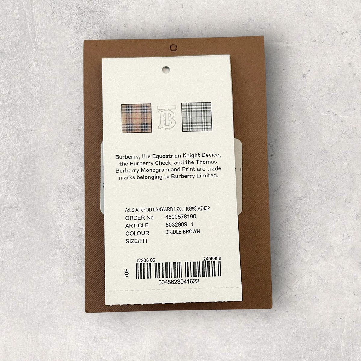 Burberry Burberry TB Monogram AirPod Pro Case Size ONE SIZE - 10 Thumbnail