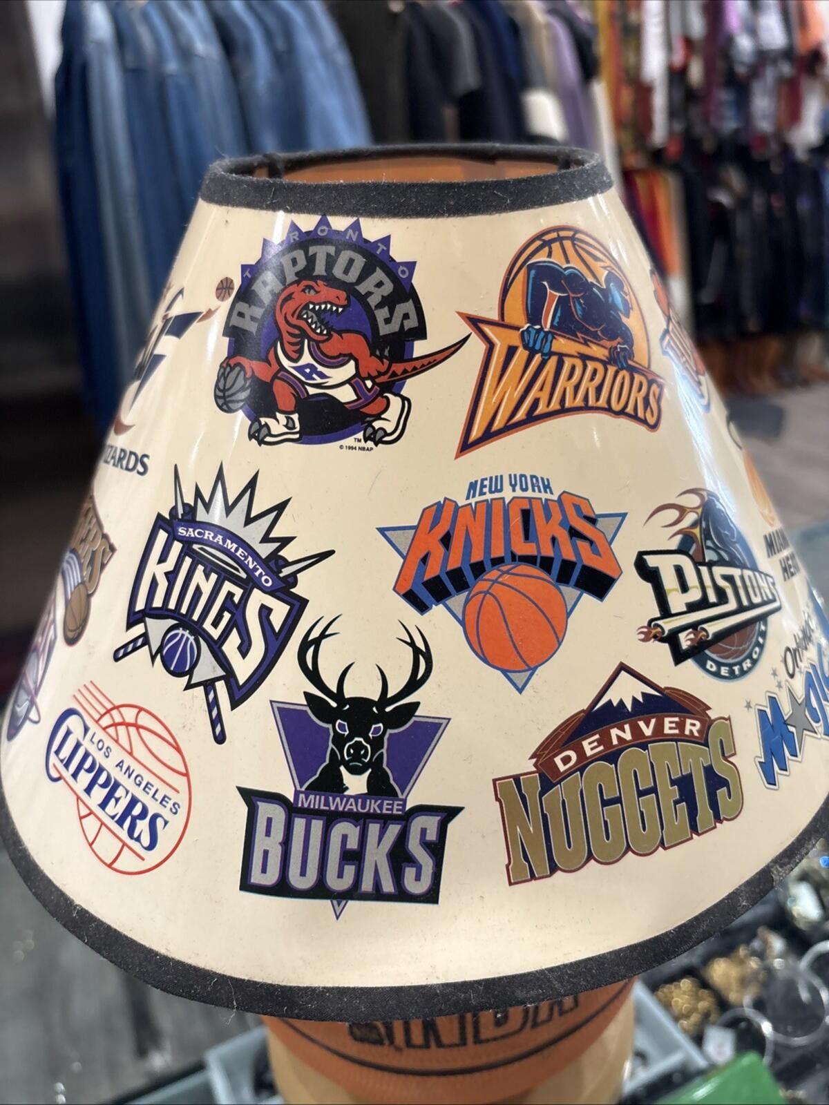NBA Vintage 98’ NBA Spaulding Basketball Lamp*Working Condition* Size ONE SIZE - 4 Thumbnail