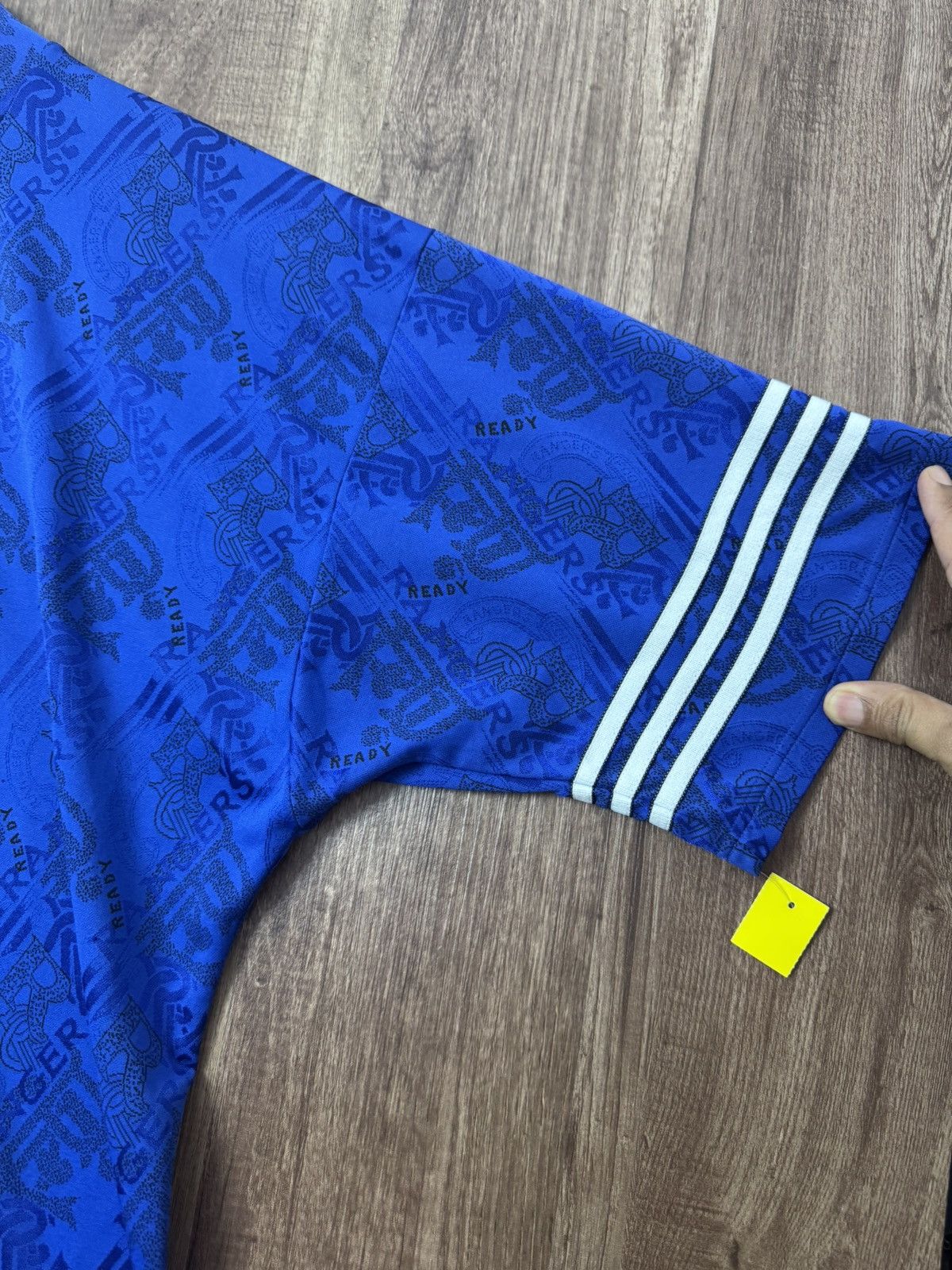 Adidas VINTAGE RARE ADIDAS RANGERS 94-96 HOME FOOTBALL JERSEY Size US XL / EU 56 / 4 - 8 Thumbnail