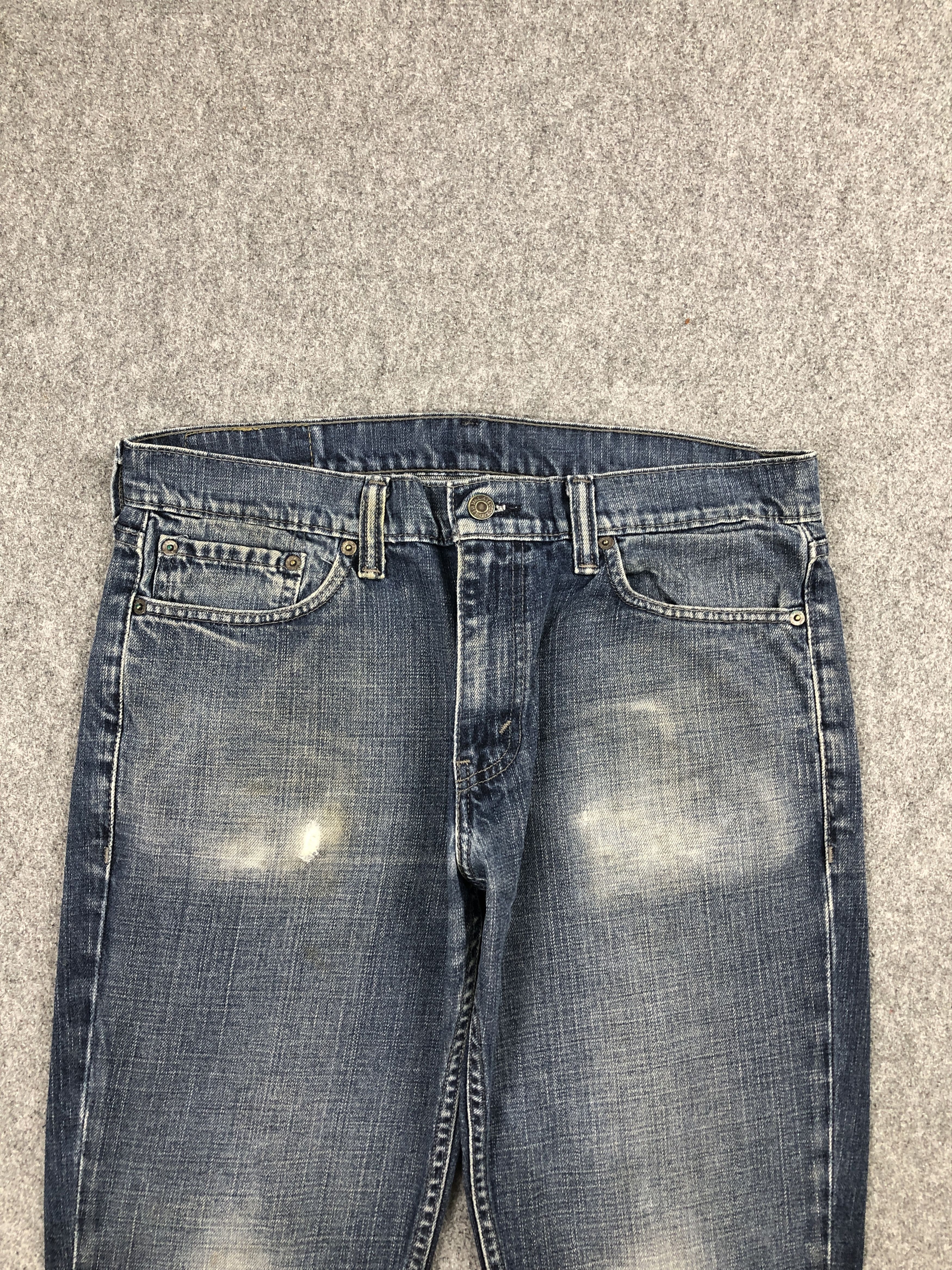 Levi's Distressed Vintage Levis 511 Blue Jeans DP2445 Size US 33 - 2 Thumbnail