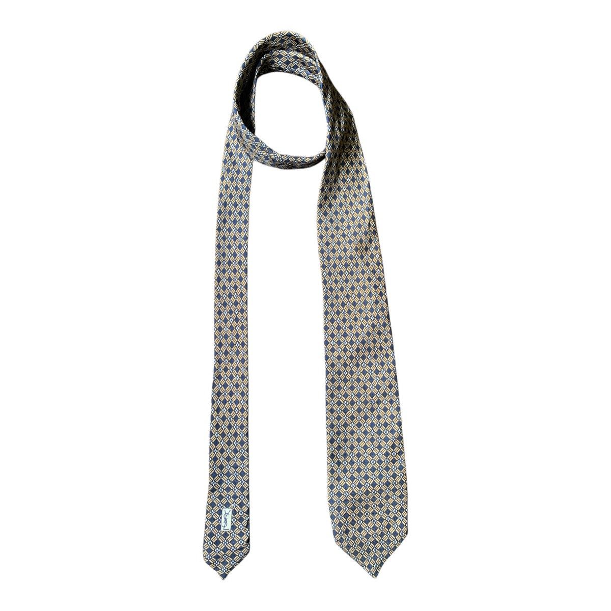 Designer × Vintage × Yves Saint Laurent Rare Design Vintage Yves Saint Laurent Ties Size ONE SIZE - 1 Thumbnail
