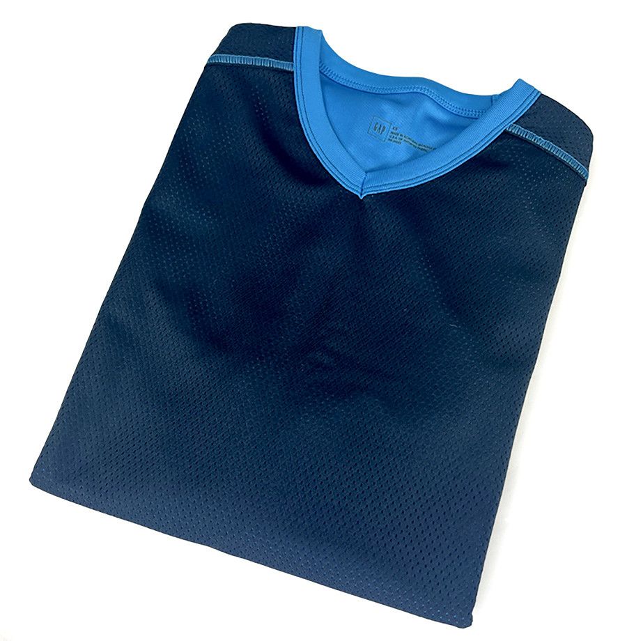 Gap Gap Sleeveless Navy Mesh T-Shirt Size US XS / EU 42 / 0 - 1 Thumbnail