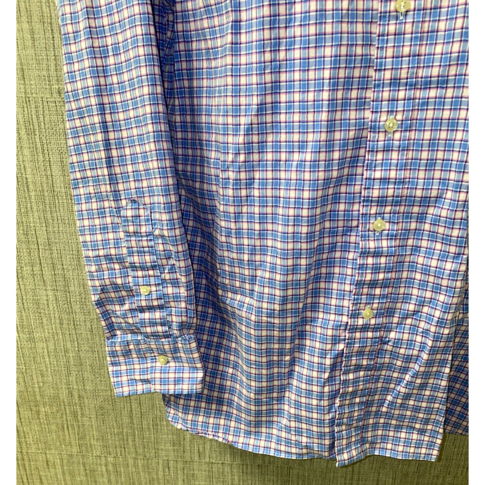 Polo Ralph Lauren Polo Ralph Lauren Shirt Mens M Multicolor Plaid Long Sleeve Stretch Button-Up Regular Casual Colorful Cotton Size US M / EU 48-50 / 2 - 4 Thumbnail