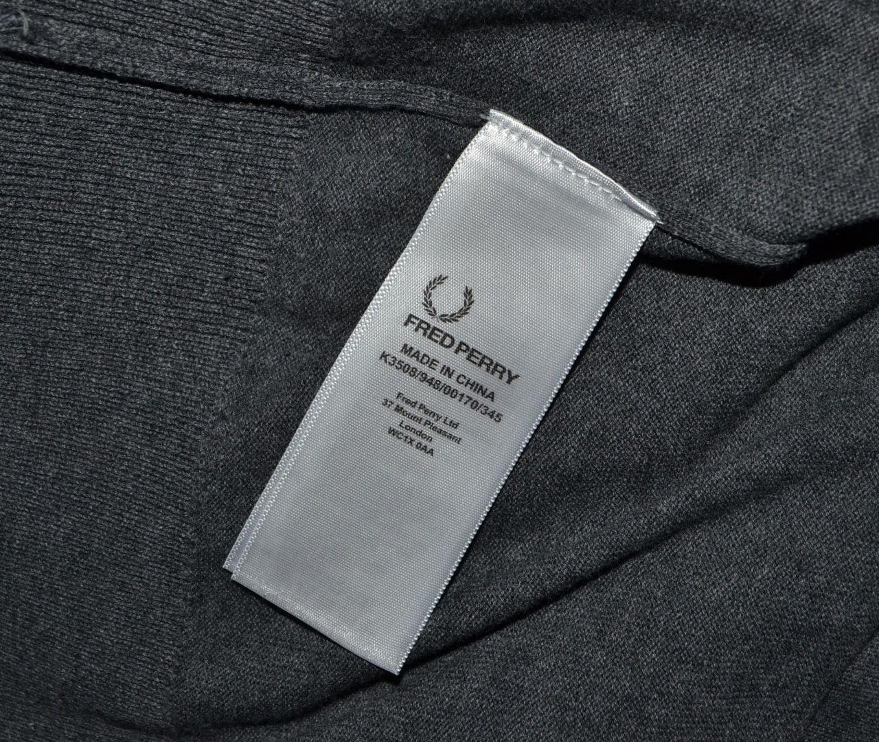 Fred Perry Fred Perry T-shirt Polo 1/4 Zip Gray Size L Size US L / EU 52-54 / 3 - 9 Thumbnail