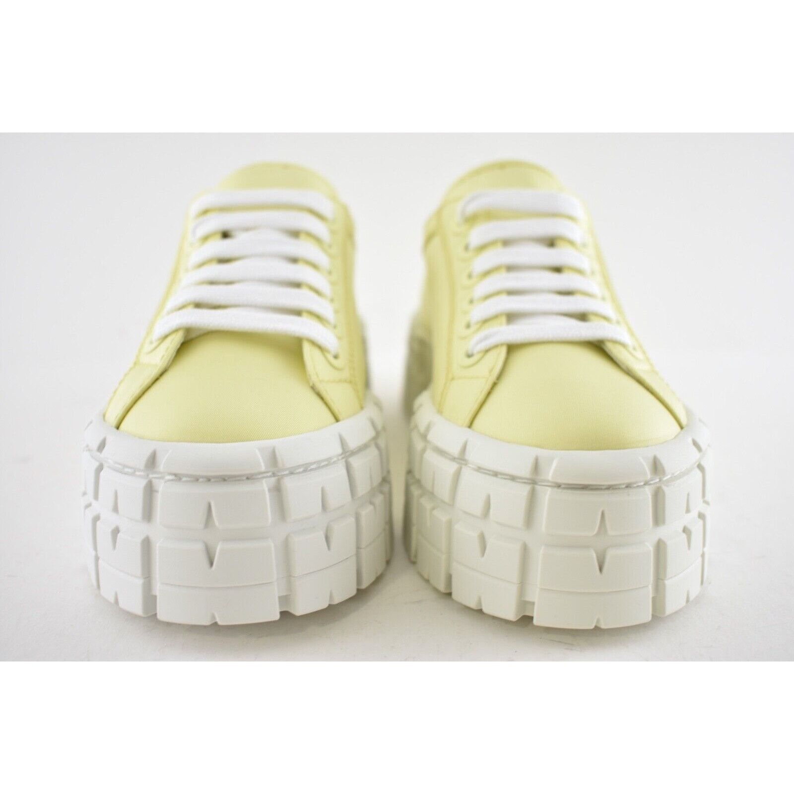 Prada Nylon Platform Lug Sole Flat Low Top Trainer Sneaker 40 Size US 10 / IT 40 - 5 Thumbnail