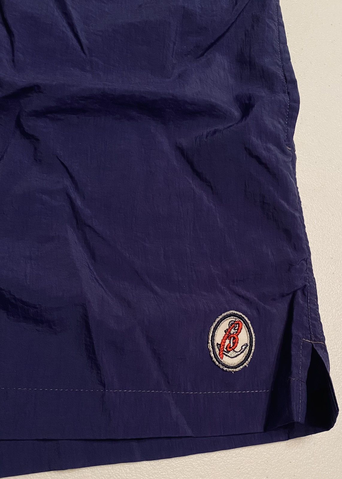 Brioni Brioni 🇮🇹 Sailing Blueberry Logo SeaMaster Resort Short NWT Size US 38 / EU 54 - 3 Thumbnail