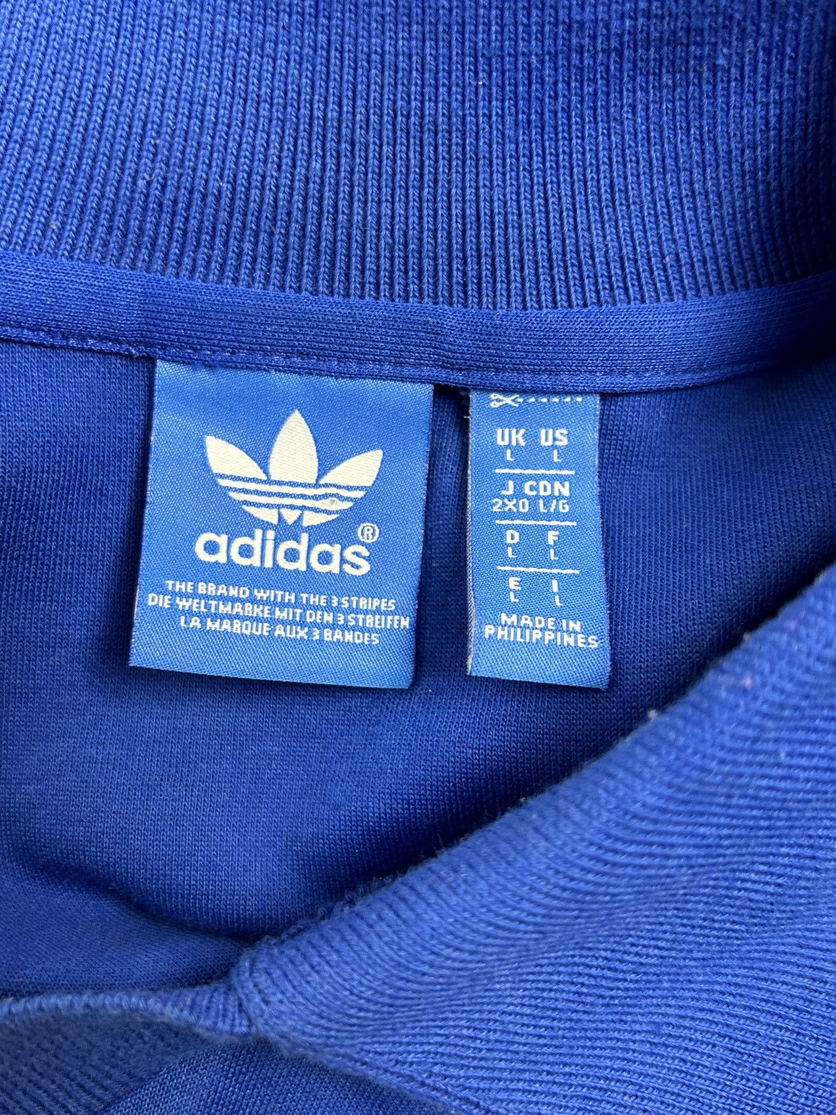 Adidas Adidas Retro 1984/86 Originals 2013 France Soccer Jersey L Size US L / EU 52-54 / 3 - 8 Thumbnail
