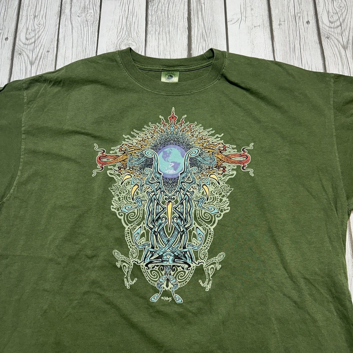 Vintage Vintage Mike DuBois art tee Size US XL / EU 56 / 4 - 3 Thumbnail