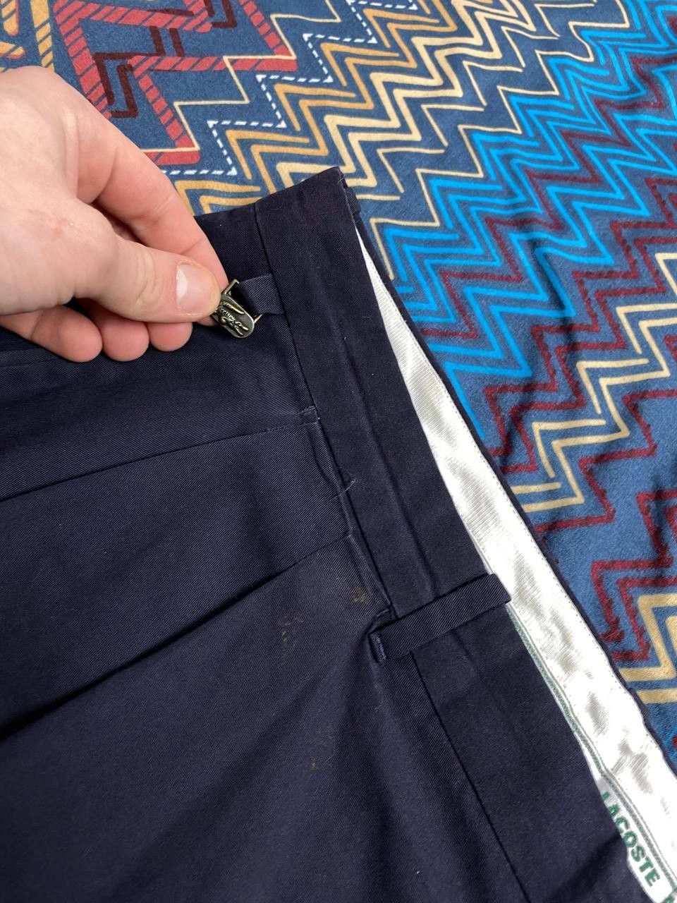 Lacoste × Vintage Lacoste vintage men’s chino dress pants trousers Size US 38 / EU 54 - 4 Thumbnail