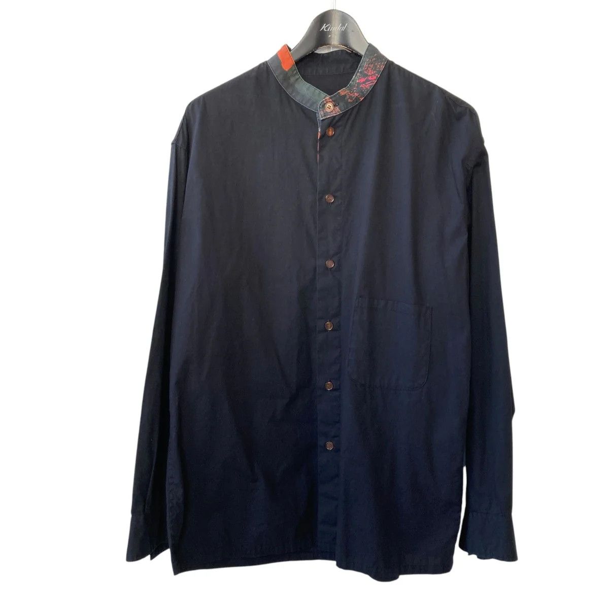 Yohji Yamamoto Yohji Yamamoto pour homme black/Stand/Collar shirt Size US L / EU 52-54 / 3 - 1 Thumbnail