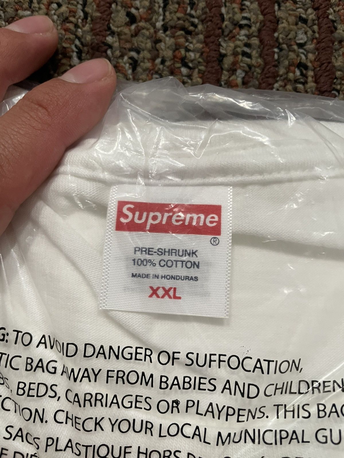 Supreme Supreme Blood Tee (XX-Large) Size US XXL / EU 58 / 5 - 3 Thumbnail