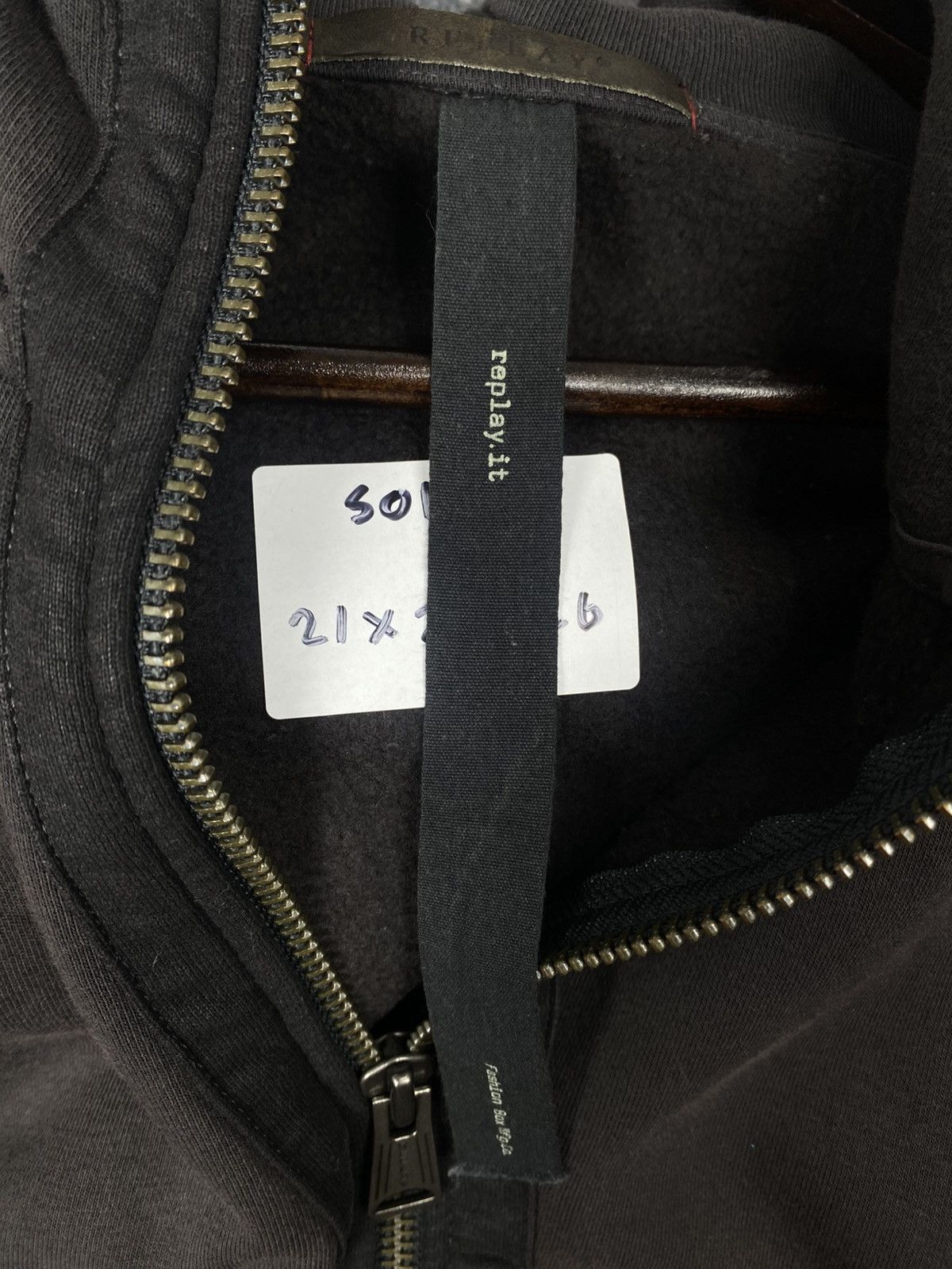 Replay Vintage Replay Zip Up Hoodies Size US S / EU 44-46 / 1 - 10 Thumbnail